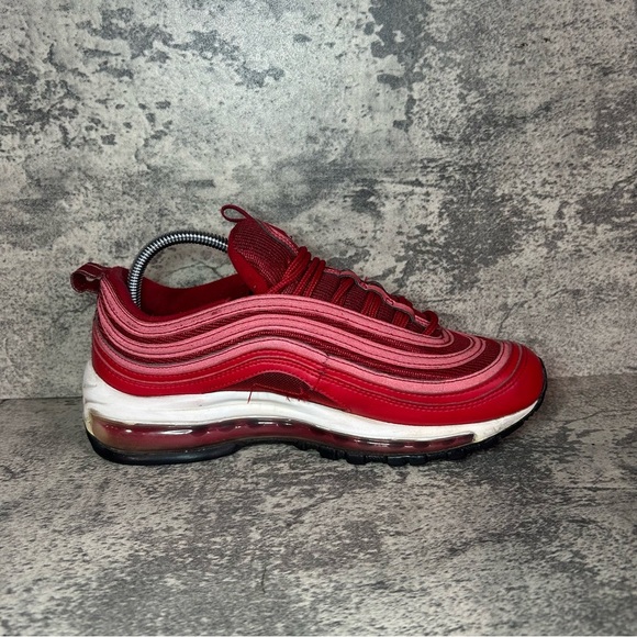Nike Air Max 97 Running Shoes CQ9896-600 Womens sz 7.5 - Red - Picture 3 of 6